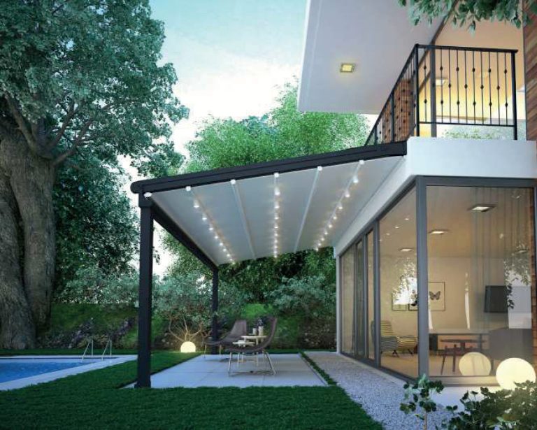 pergola avec piliers